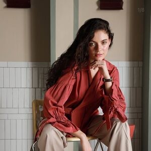 Premium Rust Women's Blazer